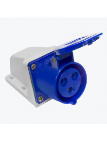 Розетка стационарная 123 2P+PE 32A 3P 220В IP44