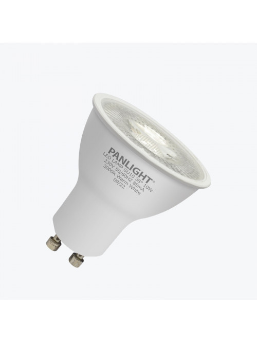 Светодиодная лампа PANLIGHT GU10 10Вт 650 Лм 38° 3000K PL-GU10/38P103