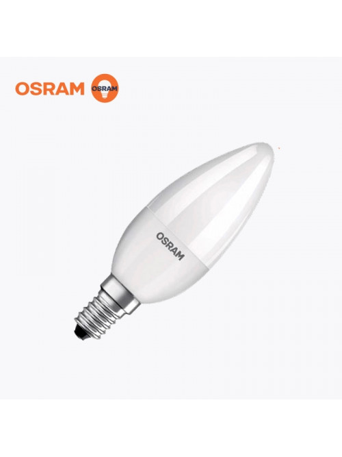 Светодиодная лампа OSRAM B40 5.7Вт 470 Лм E14 6500K