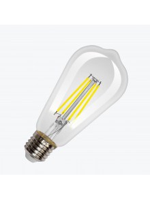 Светодиодная лампа филамент ST64 8W 4000K E27 880 Лм PL-ST64F8W PANLIGHT