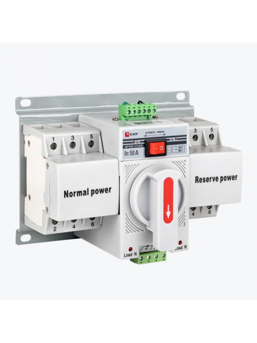 Устройство АВР МСB 50А (C) 3Р 400В ats-mcb-50c-3p-pro EKF PROxima