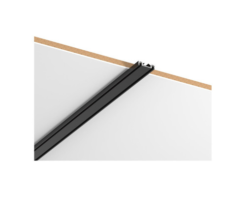 Ультратонкая накладная магнитная шина черная L1000*W26*H6mm PANLIGHT ULTRA SLIM PL-1TLRS-BK