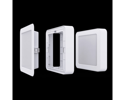 Spot LED 24W patrat alb 3CCT aplicat/incastrat PL-US24UPP3CCT PANLIGHT