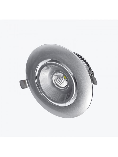 Светодиодный светильник врезной поворотный алюминиевый PL-DLW415W LED 15Вт/4'/6500K