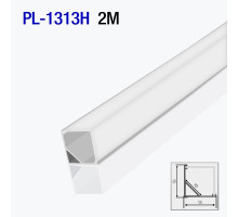 Алюминиевый профиль угловой для светодиодной ленты 2m/set 13*13mm PL-1313 2m PANLIGHT