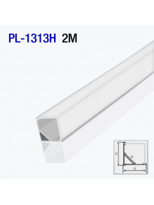 Алюминиевый профиль угловой для светодиодной ленты 2m/set 13*13mm PL-1313 2m PANLIGHT
