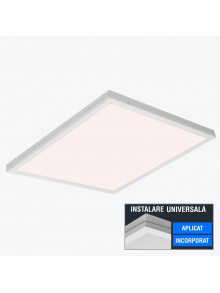 Панель LED универсальная накл/встр. белая PL-PU66-50PW 595x595mm 50Вт 4000K