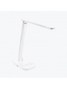 Настольная светодиодная лампа LED GALE 8W 550Lm 5-CCT с USB белая LB-GAL8W-00-DEC