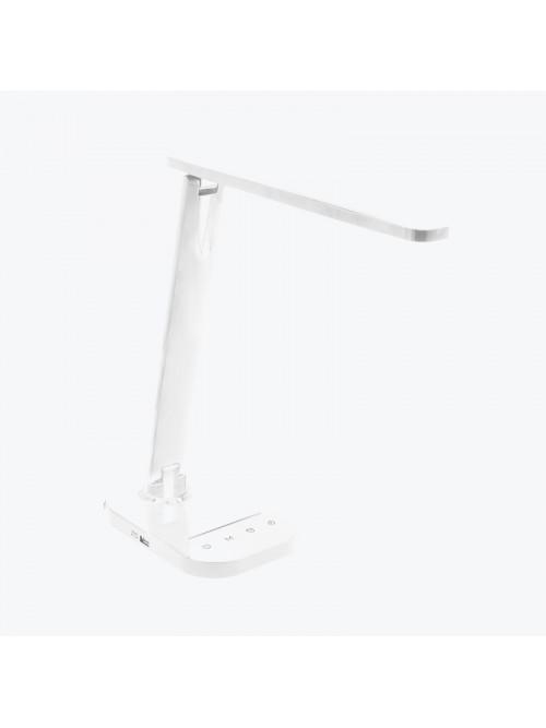 Настольная светодиодная лампа LED GALE 8W 550Lm 5-CCT с USB белая LB-GAL8W-00-DEC
