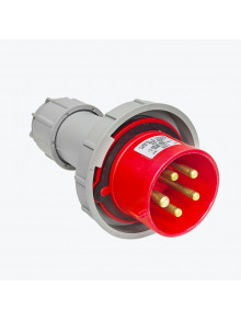 Вилка переносная (3Р+РЕ+N) 16A 5P 380В, IP67
