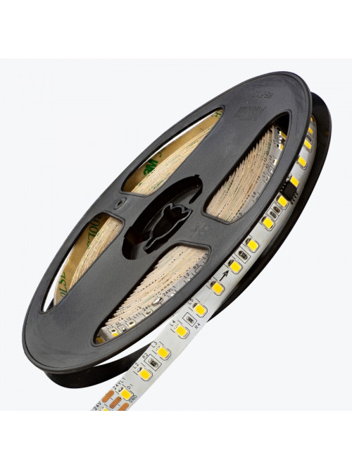 Адресная светодиодная лента SPI, PL-2835PIXS-W120-24, IP20, 8mm, 24V, 9.6W/m, 120led/m, 4000K, 5m