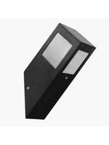 Садово-парковый светильник настенный KAVAK/SQ-1 черный макс.60W IP44 230V E27 075-015-0001