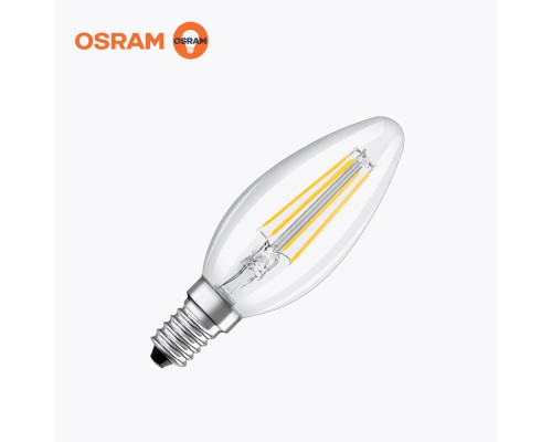 Bec LED filament OSRAM B60 6.5W 806Lm E14 2700K