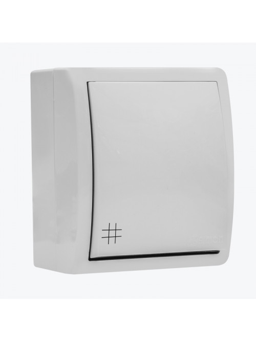 Intrerupator unitar cruce exterior IP54 alb AQUA 1594251-030 SIMON 15