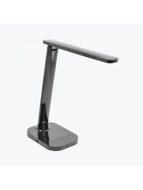 Настольная светодиодная лампа LED GALE 8W 550Lm 5-CCT с USB черная LB-GAL8W-10-DEC