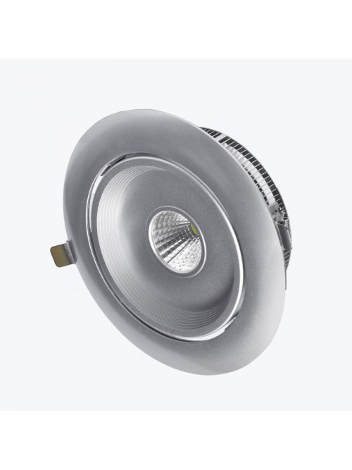 Светодиодный светильник врезной поворотный алюминиевый PL-DLW620W LED 20Вт/6'/6500K