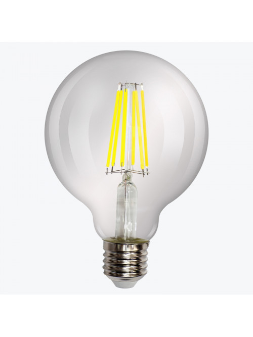 Светодиодная лампа филамент G95 10W 4000K E27 1050 Лм PL-G95F10W PANLIGHT