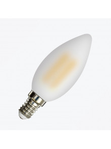 Светодиодная лампа филамент матовая PANLIGHT C37 5Вт 520 Лм E14 2700K PL-CAFF50142