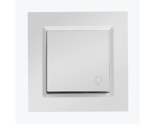 Buton sonerie alb CD1.01/11 SIMON 10