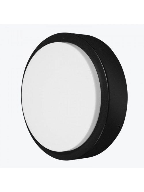 Светильник LED 12W 4000K уличный настенно-потолочный IP54 черный PL-14201P PANLIGHT