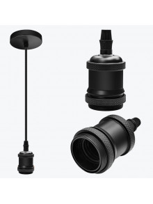 Подвес Rетро E27 с проводом 1м черный матовый IP20 PL-421 max 60W PANLIGHT