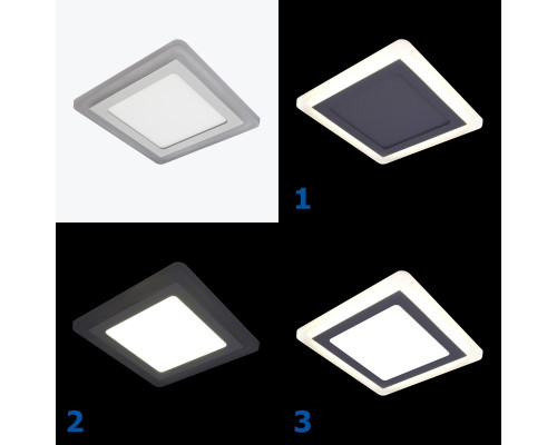 Светодиодный светильник 12W+4W 4000K PL-US12P4P PANLIGHT