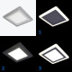 Светодиодный светильник 12W+4W 4000K PL-US12P4P PANLIGHT