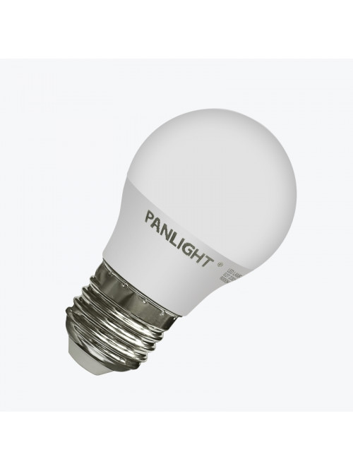 Светодиодная лампа PANLIGHT G45 5Вт 370 Лм E27 6000K PL-CLP50276
