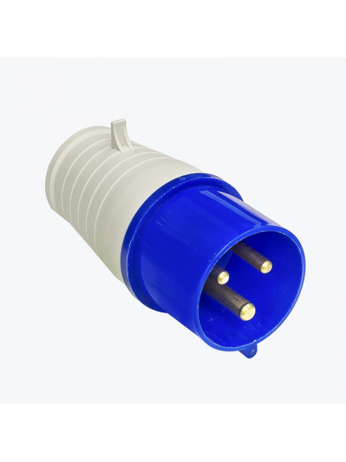 Вилка переносная 023 2P+PE 32A 3P 220В IP44