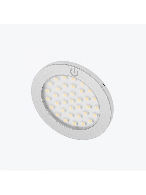 Светодиодный LED светильник накладной  с выключателем CASTELLO 2,8W 12V DC 4000K белый LD-CS36NE-53