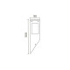 Садово-парковый светильник настенный KAVAK/SQ-1 черный макс.60W IP44 230V E27 075-015-0001