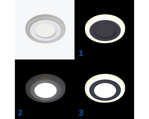 Светодиодный светильник 6W+3W 4000K PL-UL6P3P PANLIGHT