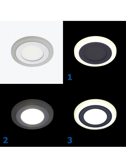 Светодиодный светильник 6W+3W 4000K PL-UL6P3P PANLIGHT