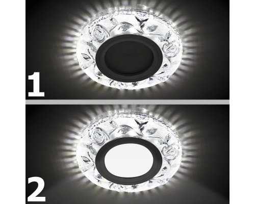 Встраиваемый светильник с подсветкой LED PL-1SZ64