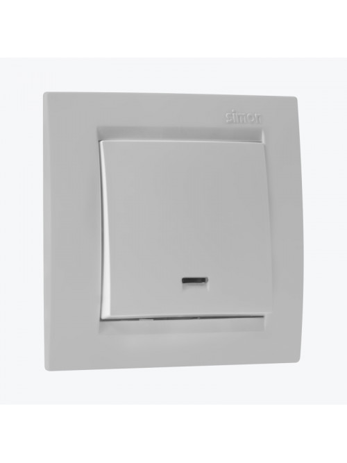 Întrerupător unitar cu indicator LED alb 1591104-030 SIMON 15