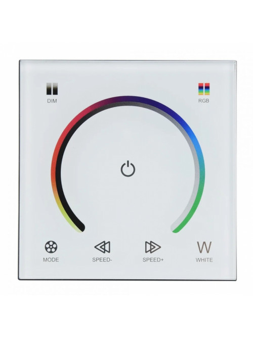 Контроллер для светодиодной ленты RGB Touch встраиваемый DC12-24V 4A IP20 100-004-0288