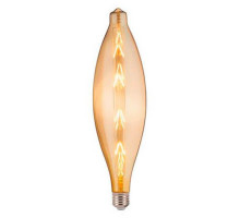 Bec LED filament ELLIPTIC AMBER 8W 620Lm E27 2200K 001-054-0008