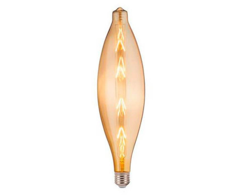 Bec LED filament ELLIPTIC AMBER 8W 620Lm E27 2200K 001-054-0008