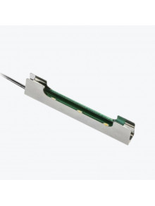 Алюминиевый зажим для стеклянной полки GTV толщиной LED 8mm 0,24W/12VDC 3 диода провод 2m, MiniAmp, 6500K алюминий LD-3SKL-ZBN