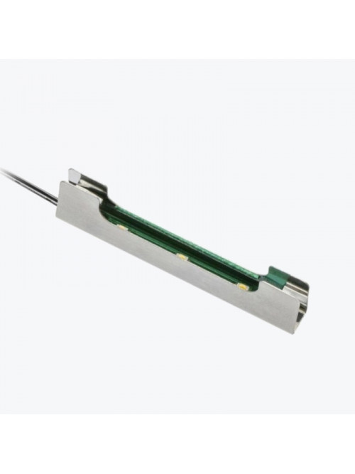 Алюминиевый зажим для стеклянной полки GTV толщиной LED 8mm 0,24W/12VDC 3 диода провод 2m, MiniAmp, 6500K алюминий LD-3SKL-ZBN