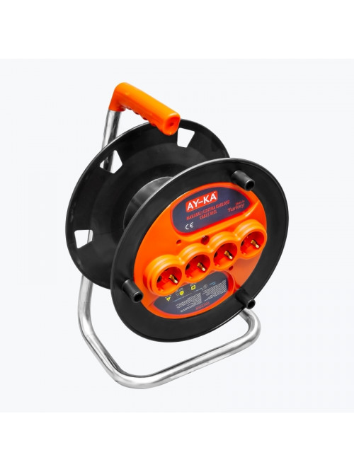 Катушка для удлинителя 4 гнезда 3x1.5mm² 250V 59 100 00 AY-KA