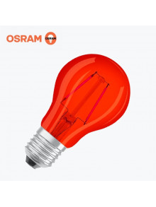 Светодиодная лампа OSRAM A60 2.5Вт 250 Лм E27 1500K красная