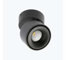 Corp de iluminat LED rotund negru BIANCO CCT 8W 680lm RA>80 IP20 2700/3300/4000K  LD-BNCC8WOC-NB