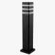 Садово-парковый светильник E27 max.10W 90x90x500mm IP44 черный PL-153450 PANLIGHT