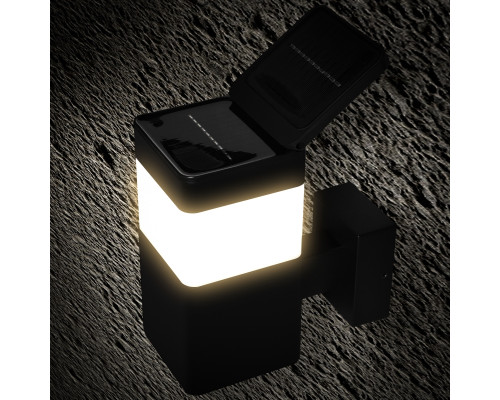 Светильник на солнечной батарее LED PL-13151PSE черный PANLIGHT
