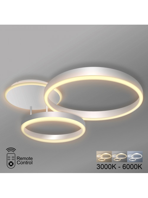 Светодиодная люстра 75W белая PL-21816W