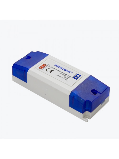 Блок питания для светодиодной ленты DC12V 2A 24W IP20 PL-CS-24-12 PANLIGHT