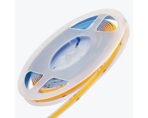 Светодиодная лента COB PL-COB384-OR-24, IP-20, 8mm 24V, 10W/m, оранжевый, 384led/m, 5m PANLIGHT