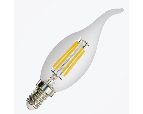 Bec LED filament flame PANLIGHT C37 5W 520Lm E14 2700K PL-CAT50142