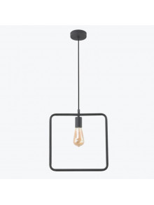 Светильник подвесной LIJA 2614 1xE27 max 40W IP20 29cmx10cm черный OS-LI-E27-10-DEC